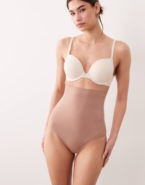 SPANXsculpt - GoFigure - Kanelbrune højtaljede briefs - view 1