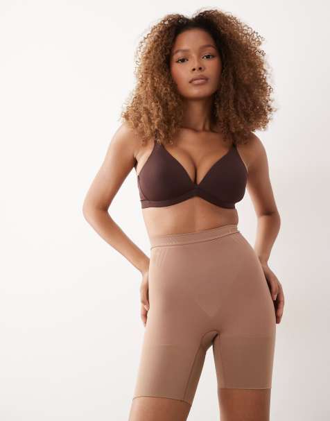 SPANXsculpt – GoFigure – Mittellange Shorts in Zimtbraun - view 1