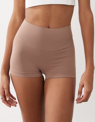 Spanx Shape Extraordinary Boyshorts In Brown