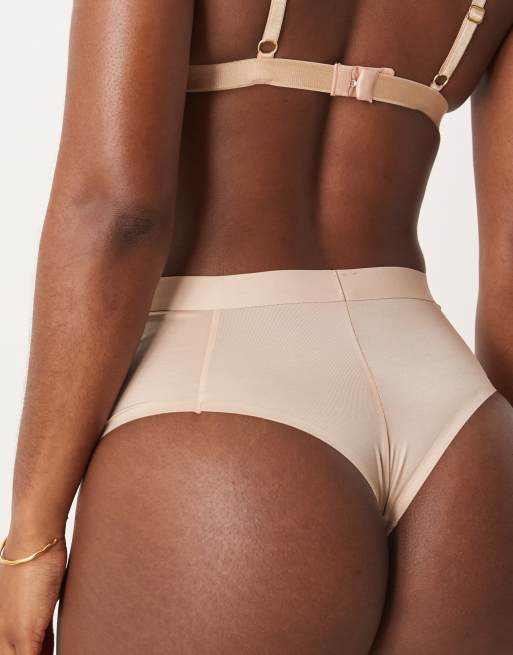 SPANXshape Invisible thong in champagne beige, 4 of 4