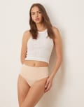 [Spanx] SPANXsupersmooth Undie-tectable tanga briefs in beige-Neutral XS BEIGE
