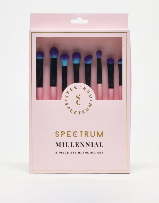 Spectrum 8 Piece Eye Blending Brush Set ASOS
