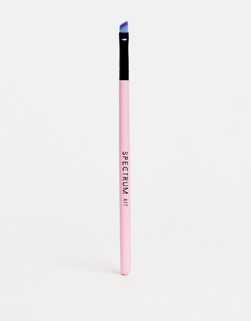 Spectrum - A17 - Pinceau à sourcils biseauté précision - Rose