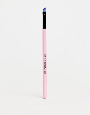 Spectrum A17 Pink Precision Angled Brow Brush