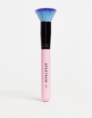 Spectrum B01 Pink Flat Top Foundation Buffer Brush