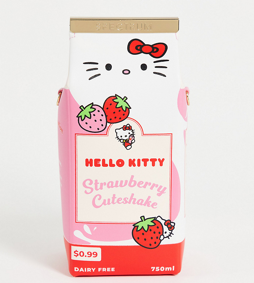 Spectrum x ASOS Exclusive – Hello Kitty – Tasche in Milchkarton-Design-Mehrfarbig