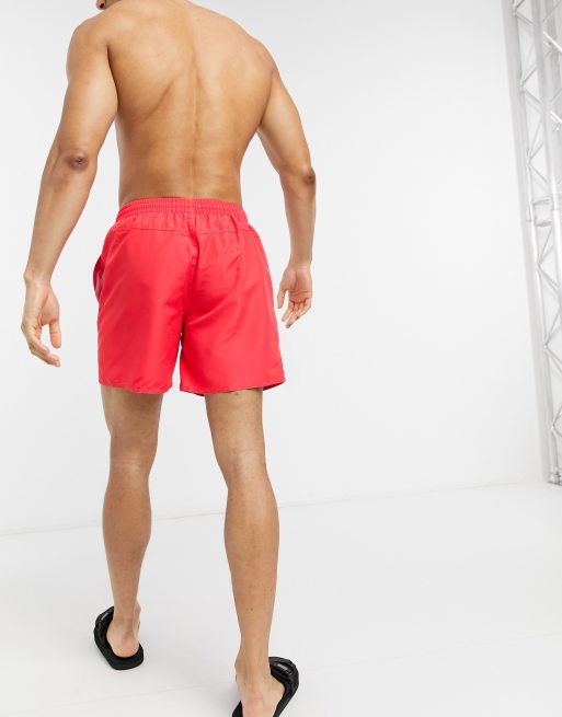 Gedeeltelijk rijst Ongedaan maken Speedo 16 inch watershorts in red | ASOS