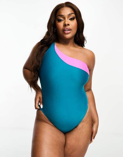 Cheap plus size hot sale one piece bathing suits