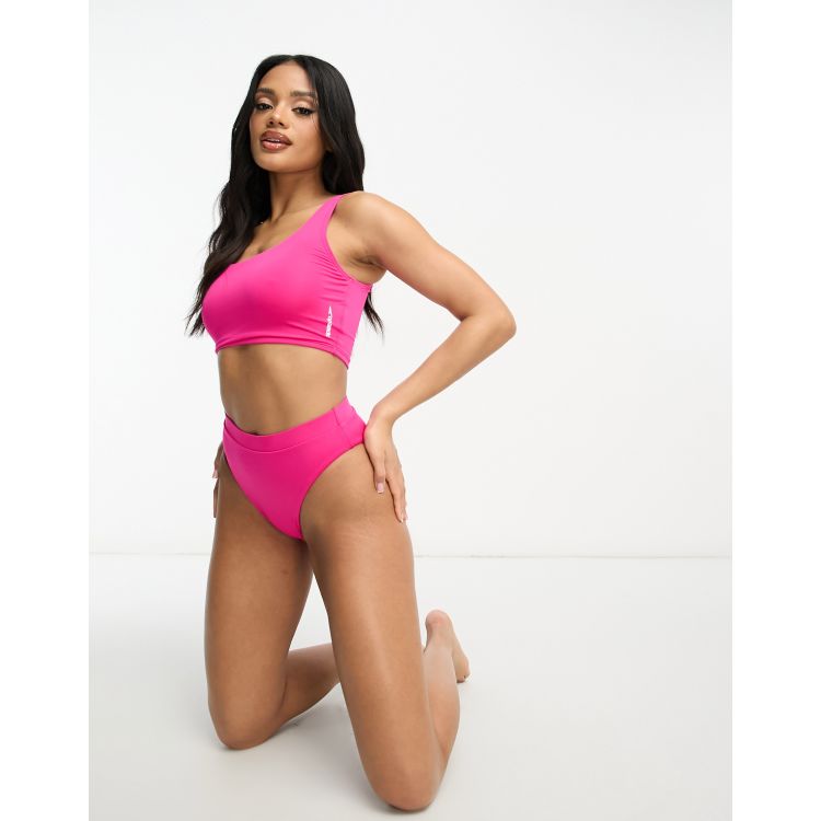 Speedo Bas de bikini taille haute Rose ASOS