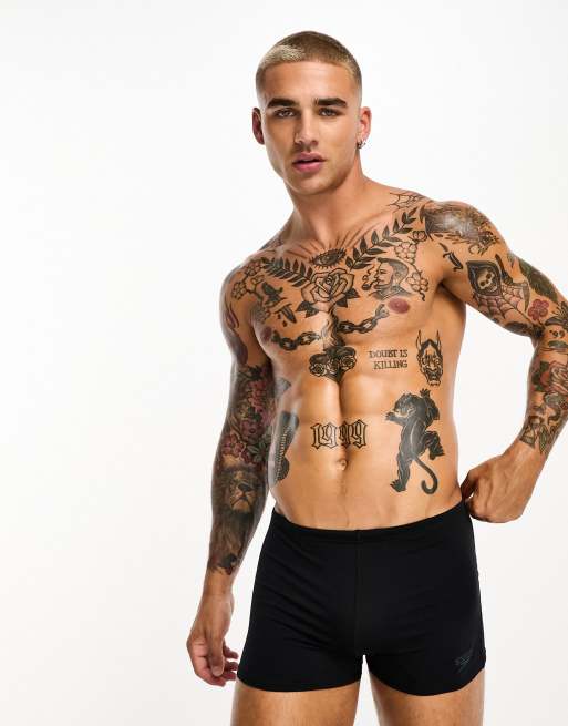 Speedo – Endurance – Aquashort – Badeshorts in Schwarz, 3 von 4