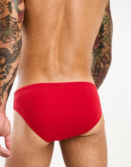 Speedo Endurance Brief in Red, 4 of 4
