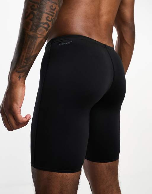 Speedo endurance jammer swim shorts in black, 2 of 4