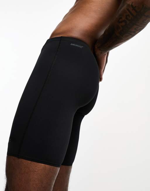 Speedo endurance jammer swim shorts in black, 4 of 4