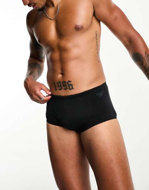 Speedo endurance swim trunks in black - view 1