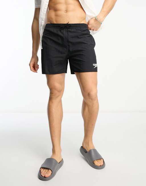 Speedo black clearance swim shorts