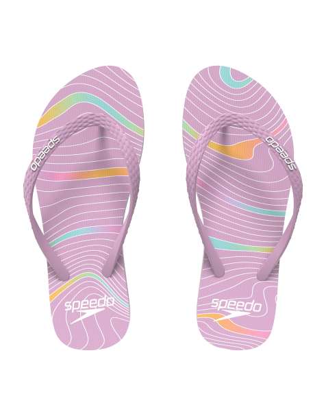 Speedo Flip flops in purple - view 1