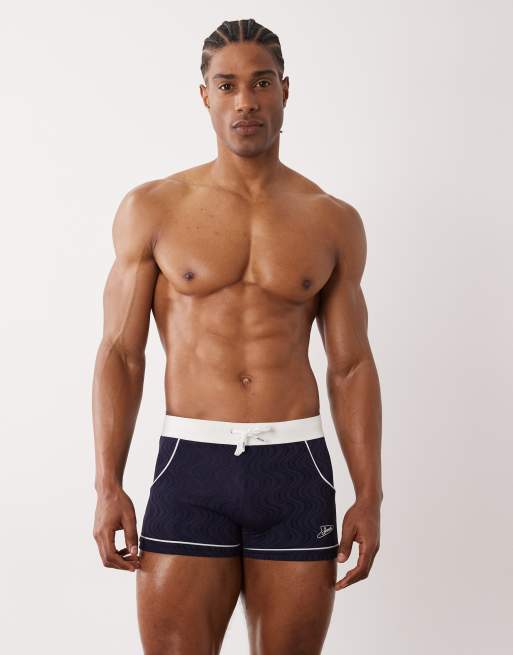 Speedo Jetstream textured aquashort in navy, 2 of 5
