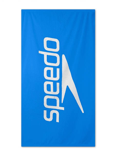 Speedo Logo towel in blue - view 1