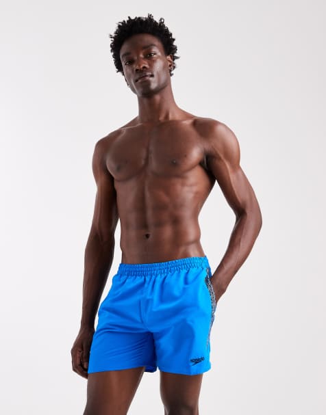 Speedo Men's hyper boom splice 16" swim shorts in blue - view 1