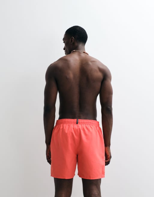 Speedo Mens prime leisure 16" watershorts in orange, 3 of 5