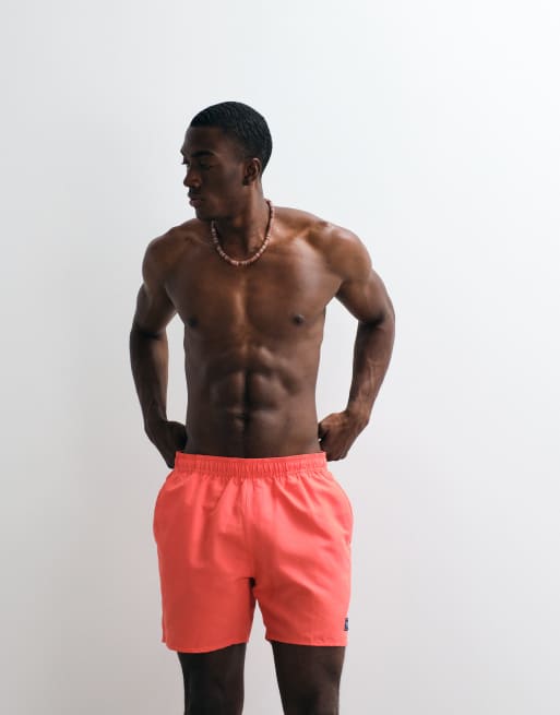 Speedo Mens prime leisure 16" watershorts in orange, 5 of 5