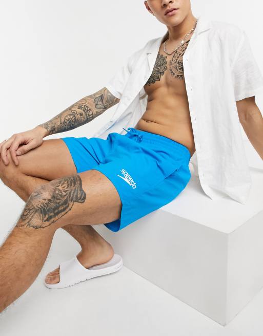 Speedo – Niebieskie szorty kąpielowe o długości 16 cali