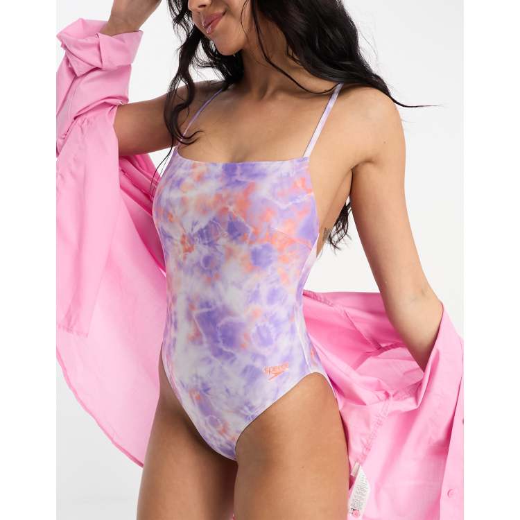 Speedo tie cheap dye swimsuit