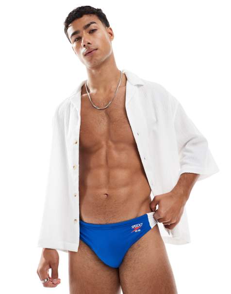 Speedo Swim bottoms 2'' colourblock swim brief in turkish sea - view 1