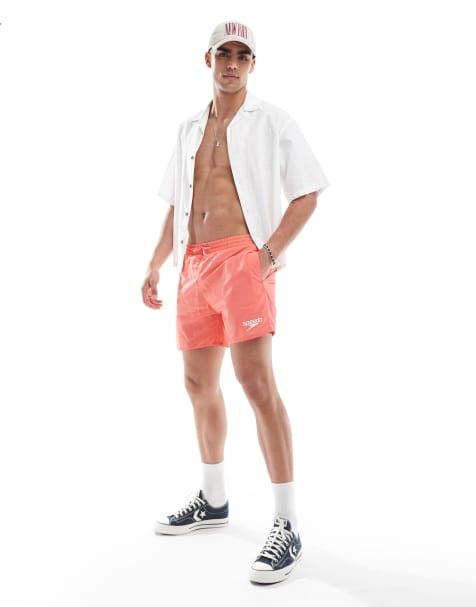 Speedo Swim shorts essential 16" swim shorts in coral sands - view 1