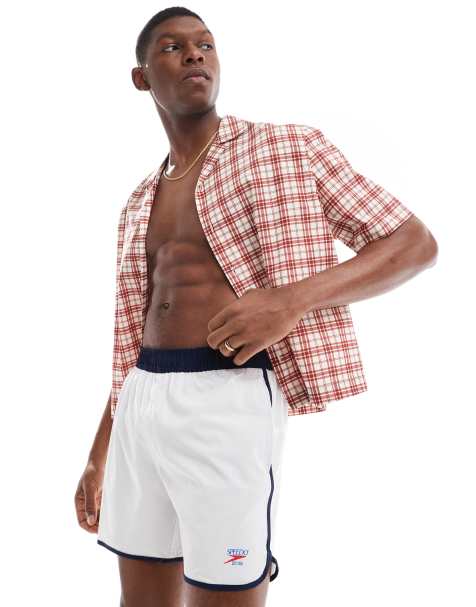 Speedo Swim shorts logo volley 16'' swim shorts in white - view 1