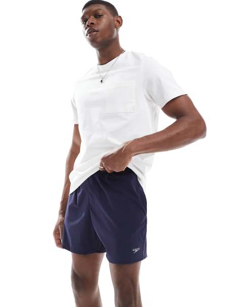 Speedo Swim shorts lookout solid 16'' swim shorts in peacoat - view 1