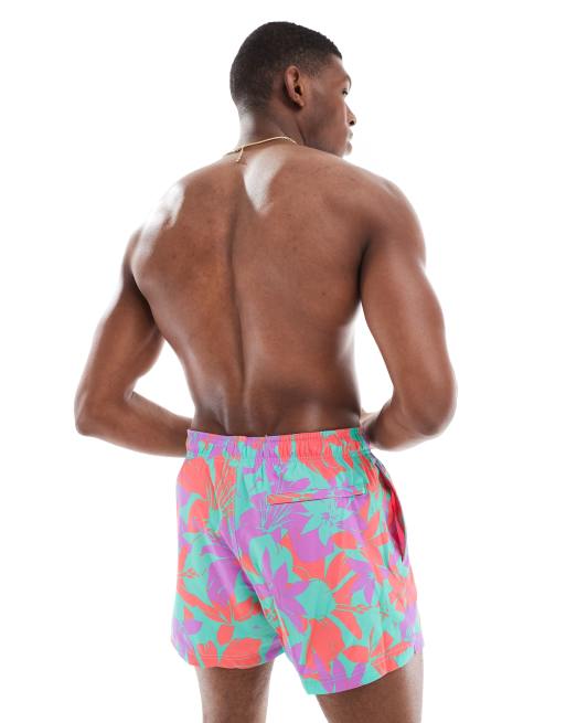 Speedo Swim shorts printed 14'' redondo edge swim shorts in coral sands, 4 of 4