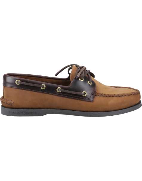 Sperry Authentic 2 eye boat shoe in brown - view 1