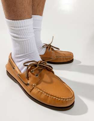  Authentic 2 eye boat shoe 