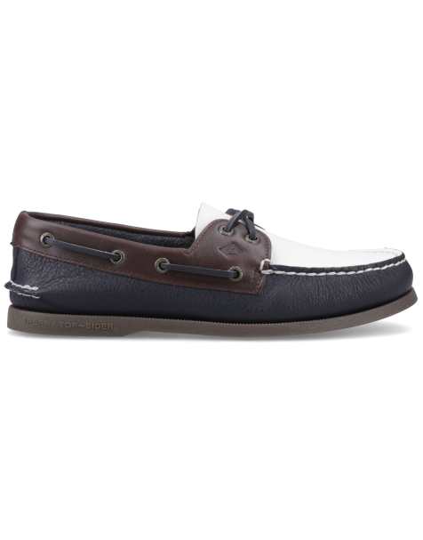 Sperry Authentic original boat shoe in navy - view 1