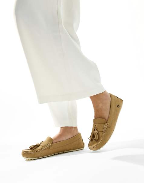 Sperry Salvador slip on shoes in taupe - view 1