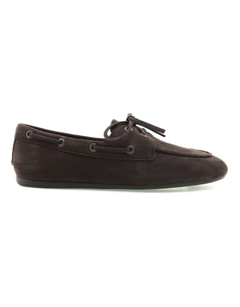 Sperry Slim boat shoe in dark brown - view 1