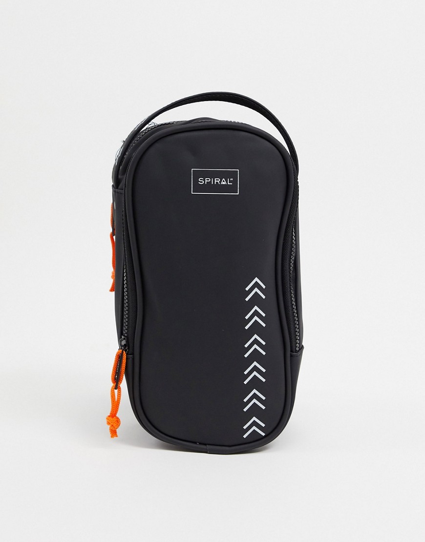 Spiral Academy shoulder backpack in black