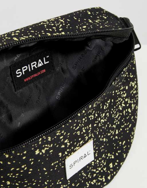 Spiral glow in store the dark bum bag