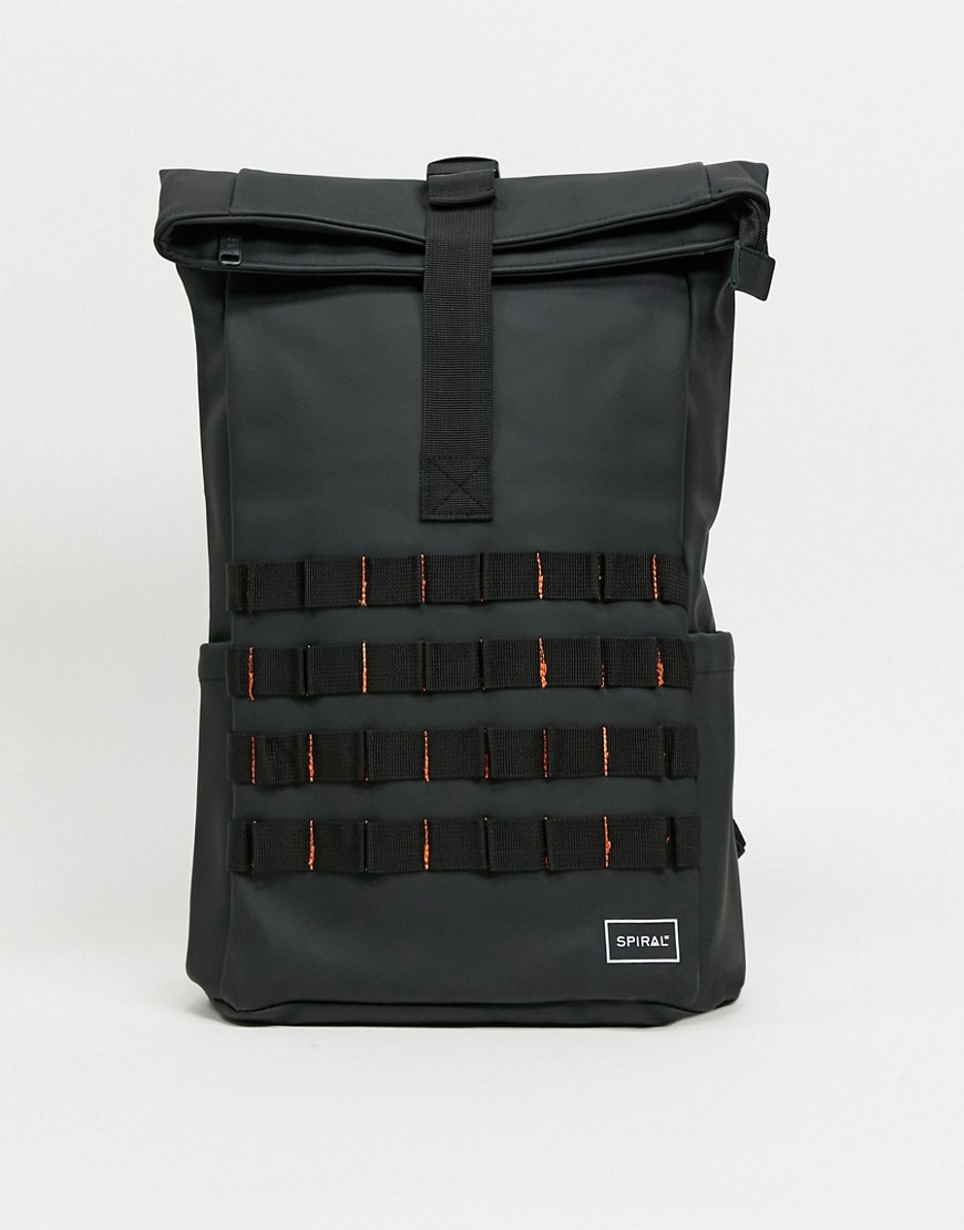 Spiral Highland backpack in black