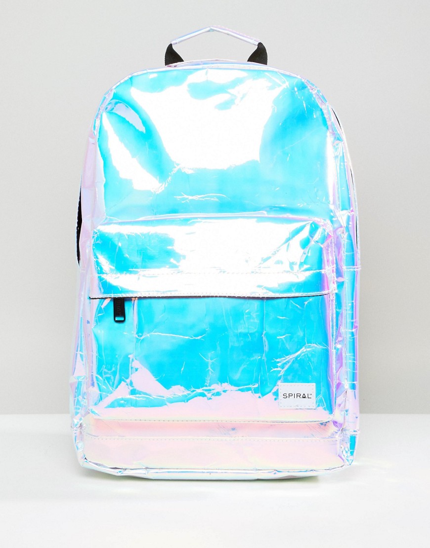 Spiral Holographic Backpack-Multi