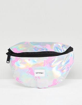 vans holographic fanny pack