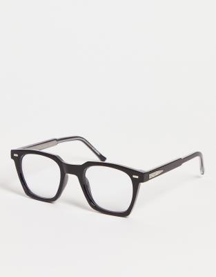 Spitfire – BC-2 – Sonnenbrille mit schwarzem Gestell und Blaulichtfilter