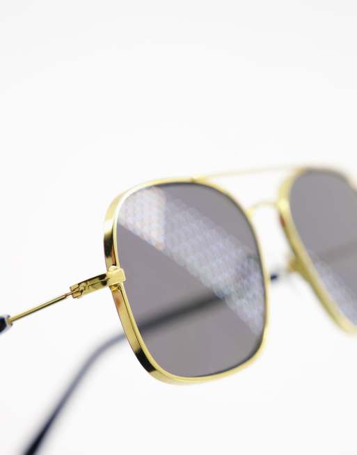 Spitfire - Born to Lose - Aviator zonnebril in goud, 4 van 4