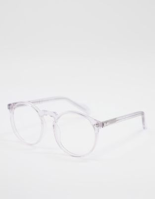 Spitfire Spitfire Cut Eighteen unisex blue light glasses in clear