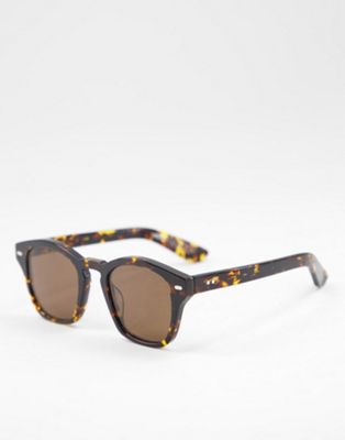 Spitfire Cut Forty Two sunglasses in dark tort - ASOS Price Checker