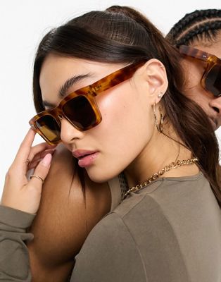 Spitfire Cut Sixty Two square sunglasses in tortoiseshell