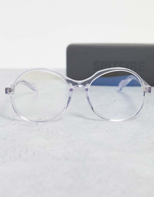 Spitfire - Cut Twenty Seven - Lunettes anti lumière bleue pour femme - Transparent, 3 de 4
