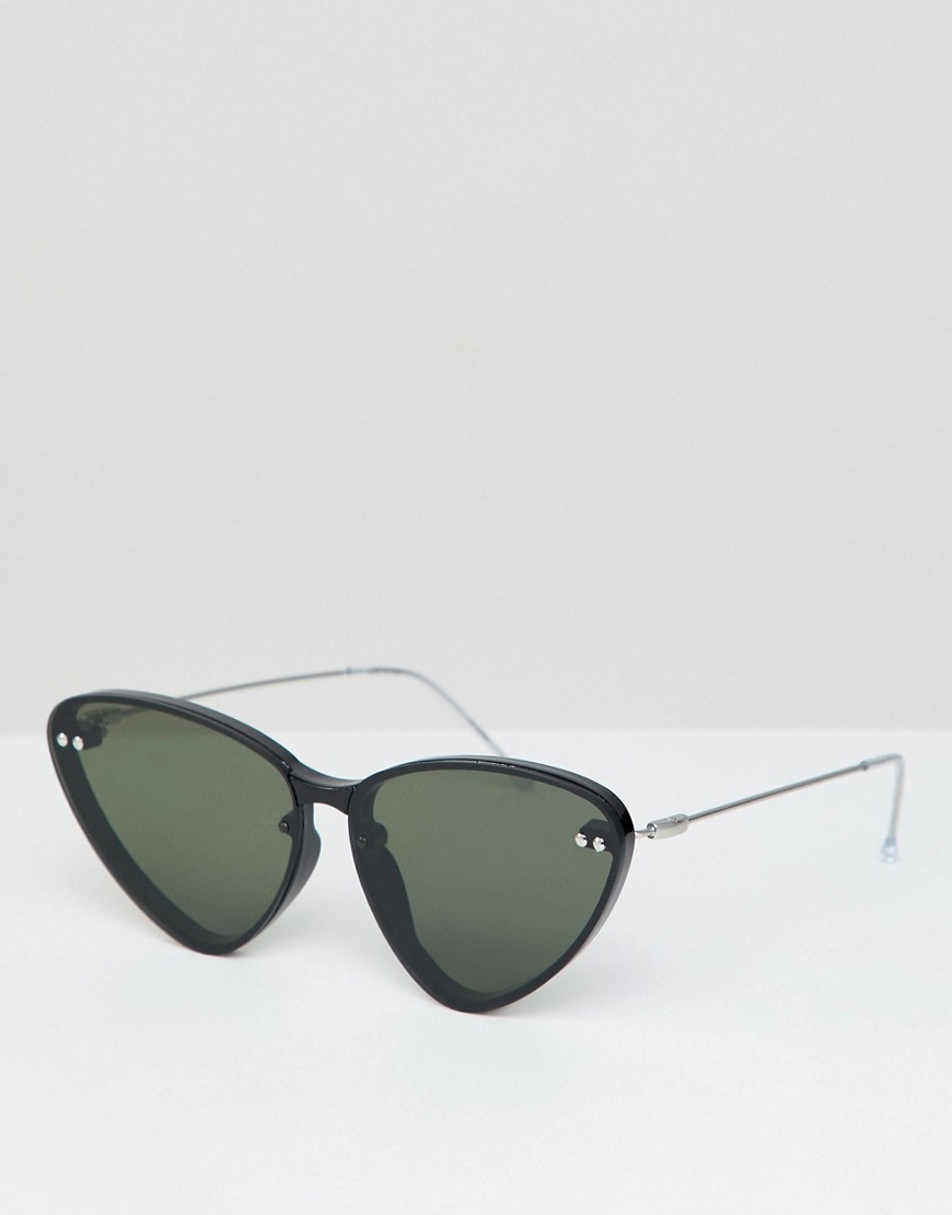 Spitfire – Katzenaugen-Sonnenbrille In Schwarz No Size
