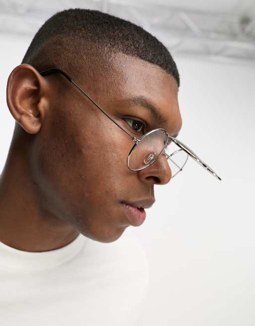 Reinigen Sie Den Boden String Leistung Verspiegelte Sonnenbrille Rund Küche Druc
